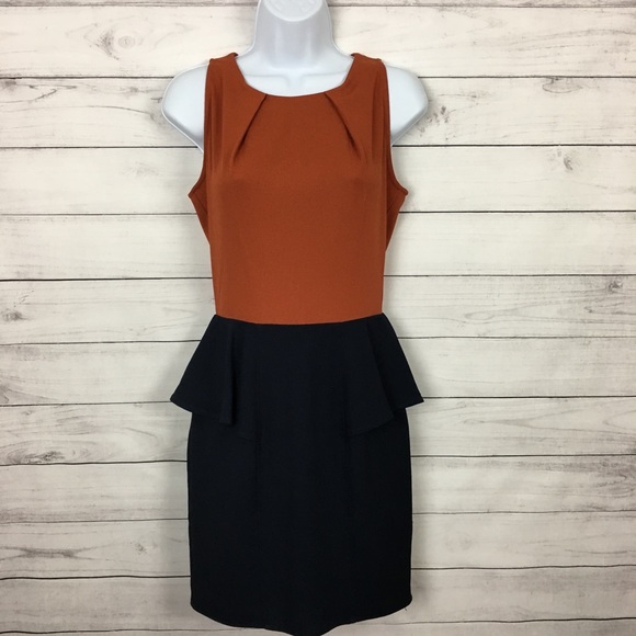 Tinley Road Dresses & Skirts - Tinley Road Peplum Color-Block Dress XS